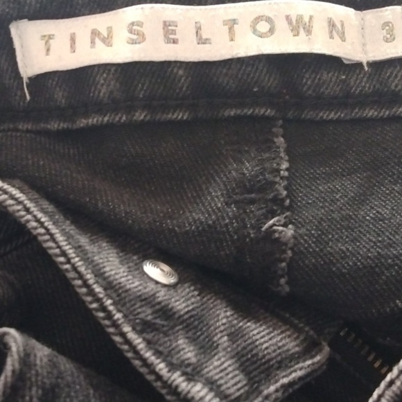 Tinseltown Black Denim Jeans size 3 - Picture 2 of 7